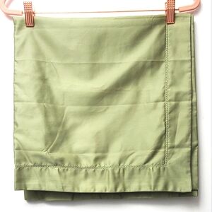 Damask BY Charter Club Green 100% Pima Cotton Euro Pillowcase